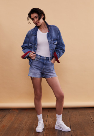 Tommy Hilfiger TOMMY HILFIGER X SHAWN MENDES Denim jacket hero indigo TOMMY HILFIGER X SHAWN MENDES Джинсовая куртка герой индиго