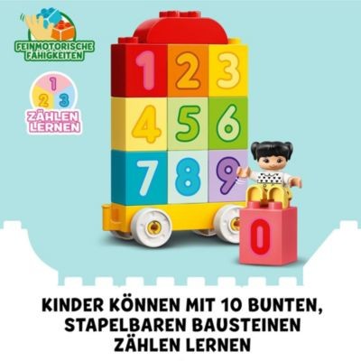 LEGO LEGO DUPLO 10954 Zahlenzug – Zahlen lernen LEGO DUPLO 10954 Поезд с цифрами — Учим цифры
