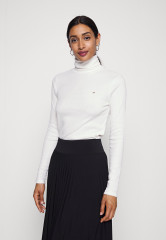 Tommy Hilfiger Long sleeved top ecru Топ с длинными рукавами экрю