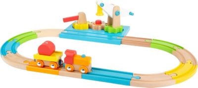 Small Foot Holzeisenbahn Junior Kran Деревянный железнодорожный юниорский кран