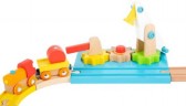Small Foot Holzeisenbahn Junior Kran Деревянный железнодорожный юниорский кран