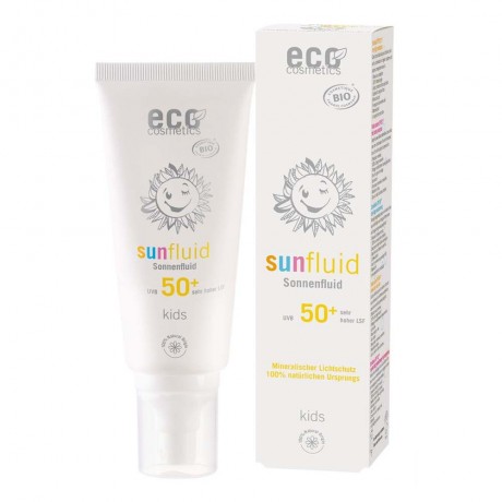 Eco Cosmetics Sonnenfluid LSF50+ Kids Солнцезащитный флюид SPF50+ для детей