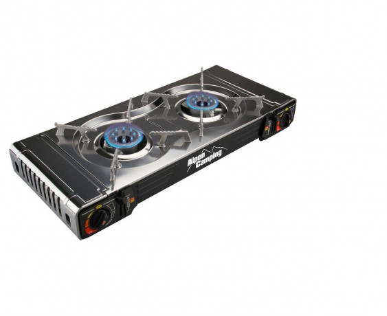 Alpen Camping Alpen Camping Gaskocher Camping Gas Kocher Outdoor Campingkocher Herd Alpen Camping  Газовая плита для кемпинга Alpen Газовая плита для кемпинга Открытая походная плита для кемпинга Alpen Camping