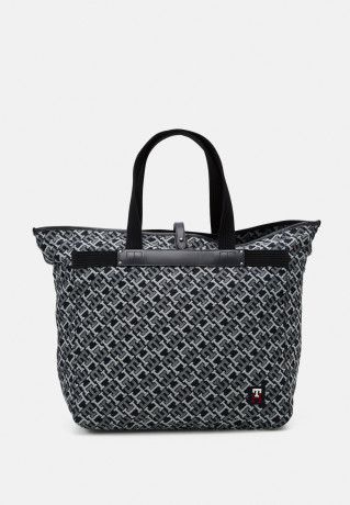 Tommy Hilfiger MODERN PREP TOTE UNISEX Tote bag denim monogram MODERN PREP TOTE UNISEX Сумка-тоут джинсовая монограмма