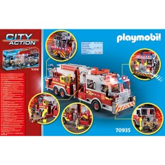 PLAYMOBIL PLAYMOBIL 70935 Feuerwehr-Fahrzeug: US Tower Ladder PLAYMOBIL 70935 Пожарная машина: лестница на башню США