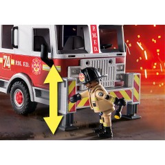 PLAYMOBIL PLAYMOBIL 70935 Feuerwehr-Fahrzeug: US Tower Ladder PLAYMOBIL 70935 Пожарная машина: лестница на башню США