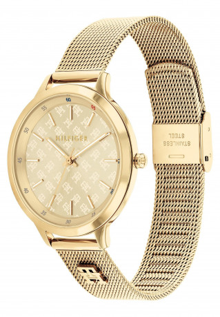 Tommy Hilfiger CASUAL Watch gold/gold/champagner/gold ПОВСЕДНЕВНЫЙ — Смотреть золото/золото/шампанское/золото
