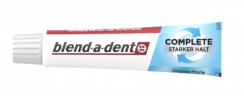 blend-a-dent Haftcreme Complete Original, 70 g, Крем для фиксации зубных протезов Complete Original, освежающий вкус, 70 г