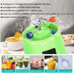 FeelGlad FeelGlad Smoothie-Maker Blender Mixer,Mixer Smoothie Maker,Mixer Klein  FeelGlad Smoothie Maker Миксер-блендер, Миксер Smoothie Maker, Маленький миксер