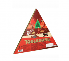 Адвент-календарь Toblerone 2025, 25 сладких сюрприза, 200 г, 43 см х 43 см х 3 см