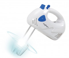 Cheffinger Cheffinger Handmixer 250W 7 Gange Mixer 4 Knethaken/Ruhrbesen Ruhrer Handruhrgerat, 250 W  Ручной миксер Cheffinger, 250 Вт, 7-скоростной миксер, 4 насадки для теста/венчик Ручной миксер Ruhrer, 250 Вт