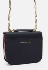 Tommy Hilfiger MINI TURNLOCK Across body bag space blue MINI TURNLOCK Сумка через плечо космический синий