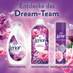 Lenor Weichspuler Amethyst Blutentraum 71 WL, Кондиционер для белья с ароматом Цветущего сада, 71 загрузка (1596мл)