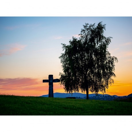 CALVENDO Puzzle CALVENDO Puzzle Kreuz im Sonnenuntergang Пазл CALVENDO Пазл крест на закате