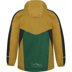 normani Kinder Regenjacke mit Fleecefutter Wasilla Regenjacken Детская непромокаемая куртка на флисовой подкладке Дождевик Wasilla