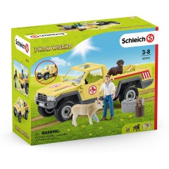 Schleich Schleich 42503 Tierarztbesuch auf dem Bauernhof Schleich 42503 Посещение ветеринара на ферме