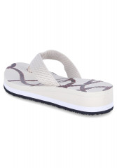 Tommy Hilfiger ROPE M WEDGE T-bar sandals weiss ROPE M WEDGE Сандалии с Т-образной перемычкой белый