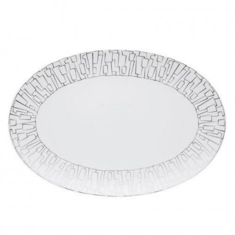 Rosenthal studio-line Rosenthal studio-line TAC 02 Skin Platin Platte 38 cm Тарелка Rosenthal studio-line TAC 02 из платины кожи 38 см