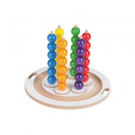 SINA®SPIELZEUG Holzspielzeug Kugelspiel Gruppen-Steckspiel O50mm Kugeln Деревянная игрушечная игра в мяч Групповая подключаемая игра Шарики O50мм