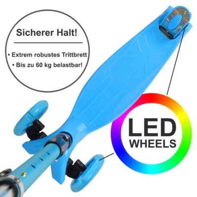 APOLLO LED Kinderscooter Kids Whiz Светодиодный детский самокат Kids Whiz