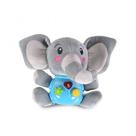 MONI Musik Pluschtier Elefant SL88001 Soundspielzeug Музыкальная плюшевая игрушка слон SL88001 звуковая игрушка