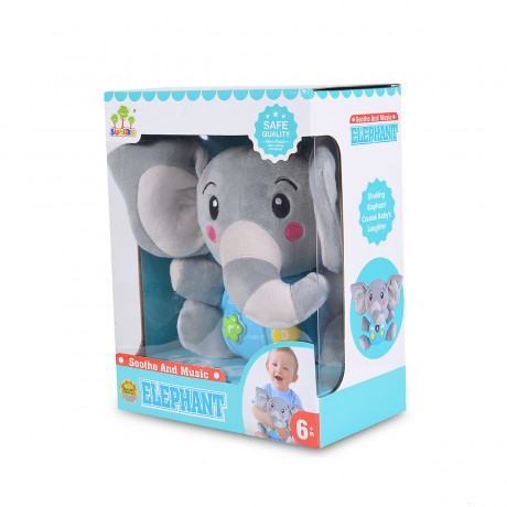 MONI Musik Pluschtier Elefant SL88001 Soundspielzeug Музыкальная плюшевая игрушка слон SL88001 звуковая игрушка