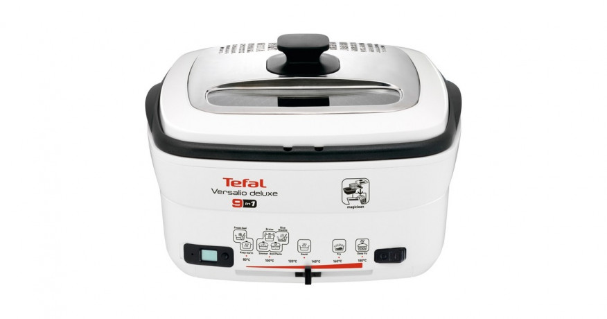 Tefal Tefal Versalio Deluxe 9in1, Multikocher weiss/schwarz  weiss/schwarz Tefal Versalio Deluxe 9в1, мультиварка белый/черный