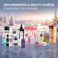 HAGEL Adventskalender 2026, 24 Tuerchen mit 26 Produkten und Accessoires, HAGEL Адвент-календарь 2026, 24 окошка с 26 косметическими продуктами и аксессуарами
