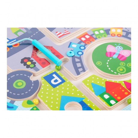 solini Magnetspiel City Maze Магнит игра Городской лабиринт