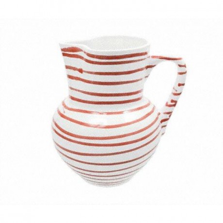 Gmundner Keramik Gmundner Keramik Rotgeflammt Krug Wiener Form 1 L / h: 8,8 cm Керамический кувшин Gmundner с красным пламенем венской формы 1 л / высота: 8,8 см