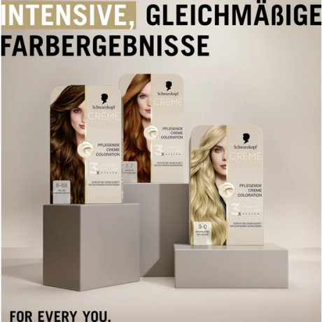 Schwarzkopf Creme Supreme Pflegende Coloration 6-68 Helles Karamellbraun, 1 St., Schwarzkopf Creme Supreme стойкая крем-краска для волос 6-68 Светлый карамельно-коричневый, 1 шт.