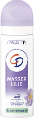 CD Wasserlilie Deospray Reisegroesse 50 ml, Дорожный дезодорант-спрей с водяной лилией, защита от запаха до 48 часов, 50 мл