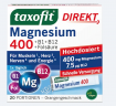 taxofit Magnesium 400 + B1 + B12 + Folsaure 800 Direkt-Granulat 20 St., 40 g,  Магний 400 + B1 +  B12 + фолиевая кислота 800 Direkt-Granulat, 20 шт