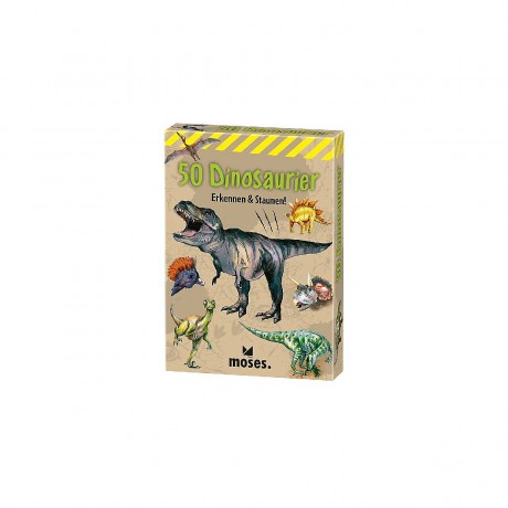 moses. Verlag 50 Dinosaurier 50 динозавров