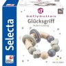 Selecta bellybutton Glucksgriff grau Greifling пупок лаки хват серый хватательная игрушка