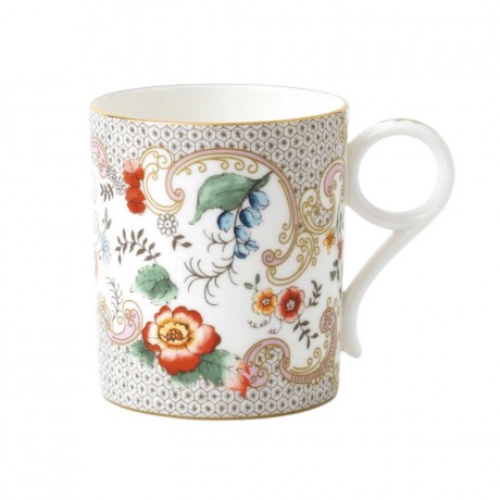 Wedgwood Wedgwood Wonderlust Henkelbecher Rococo Flowers 0,2 L Кружка Wedgwood Wonderlust Цветы рококо 0,2 л