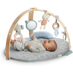 Ingenuity Cozy Spot Loamy Wendedecke mit Spielbogen aus Holz Двустороннее одеяло Cosy Spot Loamy с деревянной игровой аркой