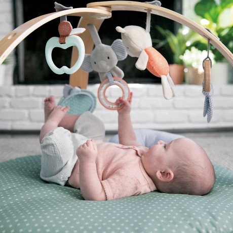 Ingenuity Cozy Spot Loamy Wendedecke mit Spielbogen aus Holz Двустороннее одеяло Cosy Spot Loamy с деревянной игровой аркой
