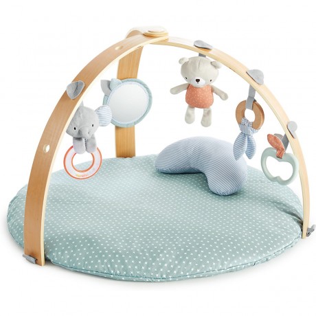 Ingenuity Cozy Spot Loamy Wendedecke mit Spielbogen aus Holz Двустороннее одеяло Cosy Spot Loamy с деревянной игровой аркой