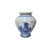 Delft Holland Ваза "Мельница", дельфтский фарфор, 10,5 x 8 см, Голландия, 1960-70гг.