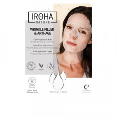 Iroha Wrinkle Filler &amp; Anti-age Wrinkle Filler Face &amp; Neck Mask Iroha  Заполнитель морщин и антивозрастная маска против морщин для лица и шеи Iroha