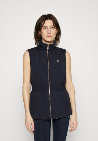 Tommy Hilfiger REVERSIBLE GILET Waistcoat desert sky ДВУСТОРОННИЙ ЖИЛЕТ Жилет небо пустыни