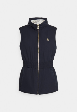Tommy Hilfiger REVERSIBLE GILET Waistcoat desert sky ДВУСТОРОННИЙ ЖИЛЕТ Жилет небо пустыни