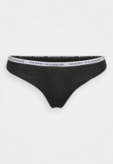 Tommy Hilfiger ESSENTIALS 3 PACK  Thong black НАБОР ESSENTIALS 3 стринги черный