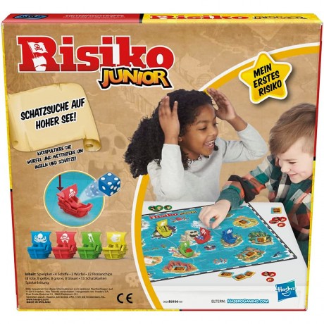 Hasbro Brettspiel Risiko Junior + Cluedo Junior Настольная игра Risk Junior + Cluedo Junior