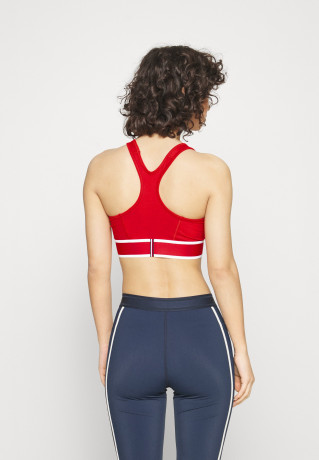 Tommy Hilfiger MID TAPE BRA Medium support sports bra primary red MID TAPE BRA Спортивный бюстгальтер со средней поддержкой первичный красный