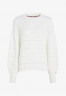Tommy Hilfiger CREW NECK  Jumper ecru КРУГЛЫЙ ВЫРЕЗ джемперы экрю