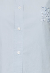 Tommy Hilfiger REGULAR Button-down blouse breezy blue REGULAR Блузка на пуговицах свежий синий