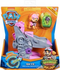 Spin Master PAW Patrol Dino Rescue Skyes Basis Fahrzeug mit Ruckzieh-Mechanismus Базовый автомобиль PAW Patrol Dino Rescue Skye с выдвижным механизмом.
