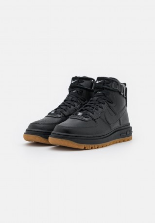 Nike Sportswear AF1 UT 2.0 Sneaker high black/summit white/orange/med brown AF1 UT 2.0 Высокие кроссовки женские черный/саммит белый/оранжевый/средне-коричневый